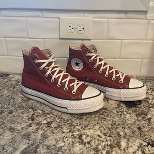 Womens Platform Converse (Size 8.5)